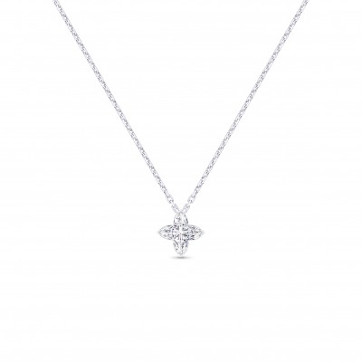 LOUIS VUITTON LV DIAMONDS PENDANT - WITH LV MONOGRAM STAR CUT DIAMOND Q03033